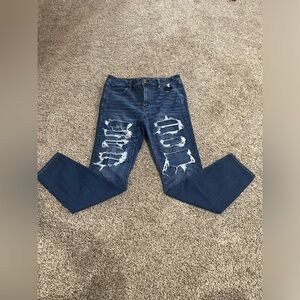 Distressed AE Jeggings